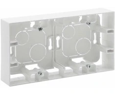 Virštinkinė dėžutė Niloe Step Legrand 863198 (balta, 2 mod.)