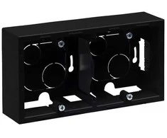 Virštinkinė dėžutė SUNO Legrand 721495 (juoda, 2 mod.)