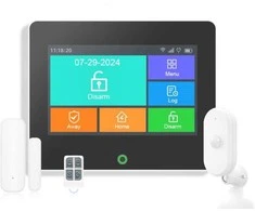 WIFI+GSM signalizacijos komplektas WALE PR-JT-99FST su belaidžiais davikliais, SmartLife programėlė