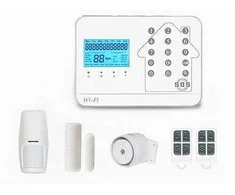 WIFI+GSM signalizacijos komplektas WALE PR-JT-99CST su belaidžiais davikliais, SmartLife programėlė