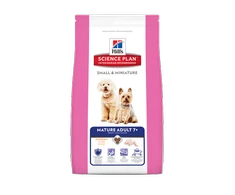 Hill's Dog Science Plan Mature Adult 7+ Small &amp; Miniature vištiena &amp; kalakutiena sausas Maistas šunims 1,5kg
