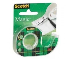 Lipni juostelė 3M Scotch Magic Invisible su laikikliu 810, 19 mm x 7, 5 m