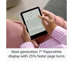 Elektroninė skaityklė Amazon Kindle Paperwhite 7 col., 16GB, 300ppi, su reklamomis, juodos spalvos