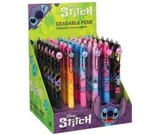 Automatinis gumuotas trinamasis tušinukas CoolPack Disney Stitch Juodas