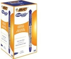 BIC Gelinis rašiklis Gel-ocity Stic 0,5 mm, mėlynas, pakuotėje 30 vnt.