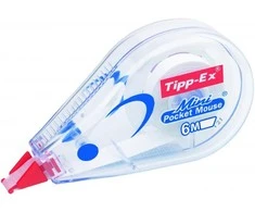 Bic Korekcinė juostelė Mini Pocket Mouse 5 mm x 6 m, pakuotėje 10 vnt. 512085