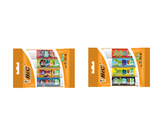 Bic Pieštukiniai klijai Eco Glue Stick Deco 8 g, 4 vnt. rinkinys