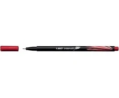 Bic Rašiklis Fineliners Intensity Fine, raudonas, pakuotėje 12 vnt. 449350