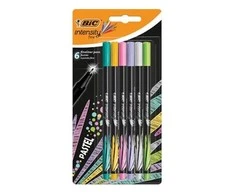 Bic Rašiklių rinkinys FineLiners Intensity Fine PASTEL 0.4 mm, 6 spalvų rinkinys 498334