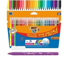 Bic Flomasteriai Kids Couleur 24 spalvų rinkinys 093350