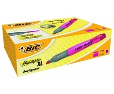 Bic Teksto žymeklis Highlighter XL 2-5 mm, rožinis 1 vnt.