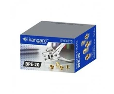 Kniedės, Kangaro ? 4.5 mm, variuotos (250), iki 20 lapų 1117-004