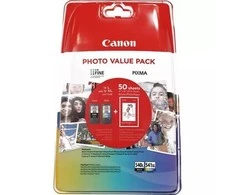 Canon 5224B007 (PG540L+CL541XL) kasečių komplektas rašaliniams spausdintuvams, Juoda 300p. CMY 400p.
