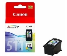 Canon CL-511 Color (2972B001) Rašalinė kasetė, CMY