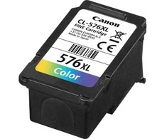 Canon CL-576XL (5441C001) Rašalinė kasetė, Žydra, Purpurinė, Geltona