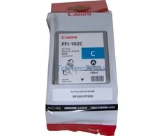 Canon PFI-102C (0896B001) Rašalinė kasetė, Žydra