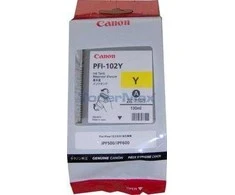 Canon PFI-102Y (0898B001) Rašalinė kasetė, Geltona