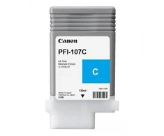 Canon PFI-107C (6706B001) Rašalinė kasetė, Žydra