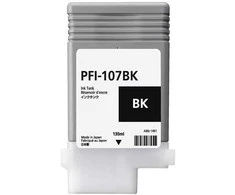Canon PFI-107BK (6705B001) Rašalinė kasetė, Juoda (SPEC)