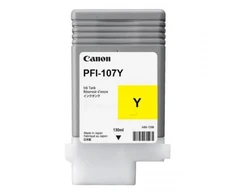 Canon PFI-107Y (6708B001) Rašalinė kasetė, Geltona