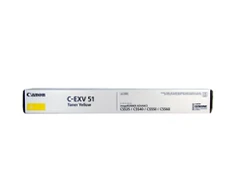 Canon C-EXV 51 (0484C002) Lazerinė kasetė, Geltona