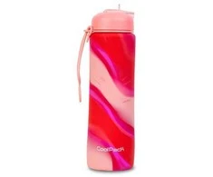 Pink Rožinė Gertuvė silikoninė CoolPack Pump 600 ml Girls Rožinė