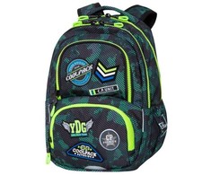 Cool Pack Kuprinė CoolPack Spiner Termic Badges Boys Žalias