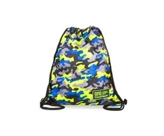 Maišelis sportinei aprangai CoolPack Sprint Line Camo Fusion Geltona NP