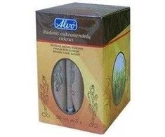 Cukrus piršteliais Alvo, rudas, 250 g, 50 vnt. x 5 g