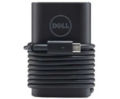 Dell 3-Prong USB-C AC Adapteris 130 Watt, Juoda