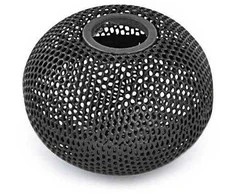 Dėžutė sąvaržėlėms Forpus, magnetinė juoda, perforuoto metalo