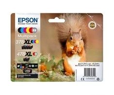 Rašalas Rašalas Epson Multipack 6 spalvų | 378XL+478XL | Claria Photo HD