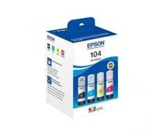 Epson 104 EcoTank (C13T00P640) Rašalo papildymo buteliukų komplektas, C/M/Y/BK