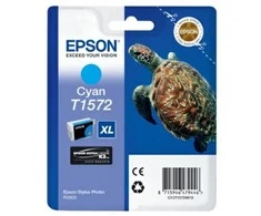 Epson T1572 | Rašalo kasetė | Žydra spalva