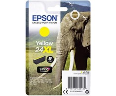 Epson No.24 XL (C13T24344012), geltona kasetė