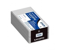 Epson SJIC22P(K) Originalus Juoda 1 vnt