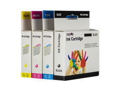 Print4U TopJet Rašalinė kasetė purpurinė, suderinama su Epson T7553 XL (C13T755340)