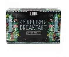 Etno juodoji arbata English breakfast 40g (2gx20 vnt.)