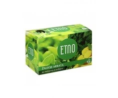 Etno žalioji arbata su mėtomis ir imbieru 30g (1,5g x 20 vnt.)