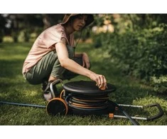 Fiskars Sodo ritė su 30 m žarna Waterwheel  L