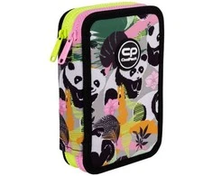 Forminis dviejų skyrių penalas su priedais CoolPack Jumper 2 PANDA GANG