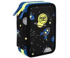 Forminis trijų skyrių penalas su priedais CoolPack Jumper 3 ATLANTIS