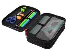 Forminis trijų skyrių penalas su priedais CoolPack Jumper 3 BEAR