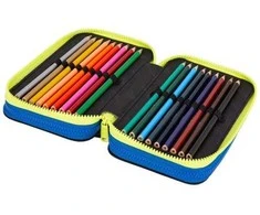 Cool Pack Forminis trijų skyrių penalas su priedais CoolPack Jumper 3 ATLANTIS