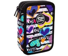 Forminis trijų skyrių penalas su priedais CoolPack Jumper 3 DIARY