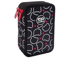 Forminis trijų skyrių penalas su priedais CoolPack Jumper 3 BEAR