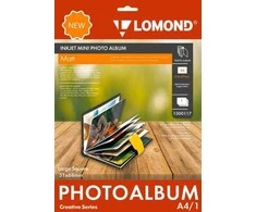 Fotoalbumas Lomond Inkjet Mini Album Large Square Matinis knygos formos 51x68mm (didelis)