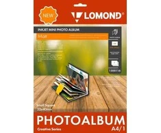 Fotoalbumas Lomond Inkjet Mini Album Small Square Matinis knygos formos 32x40mm (mažas)
