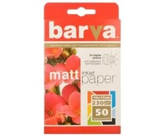 Fotopopierius Barva (IP-A230-023) Matinis 230 g/m², 10x15, 50 lapų