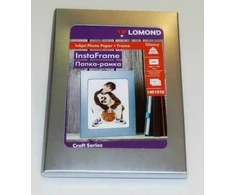 Fotopopierius Lomond Photo Inkjet Paper Blizgus 200 g/m2 10x15, 15 sheets + InstaFrame Sidabrinis Window